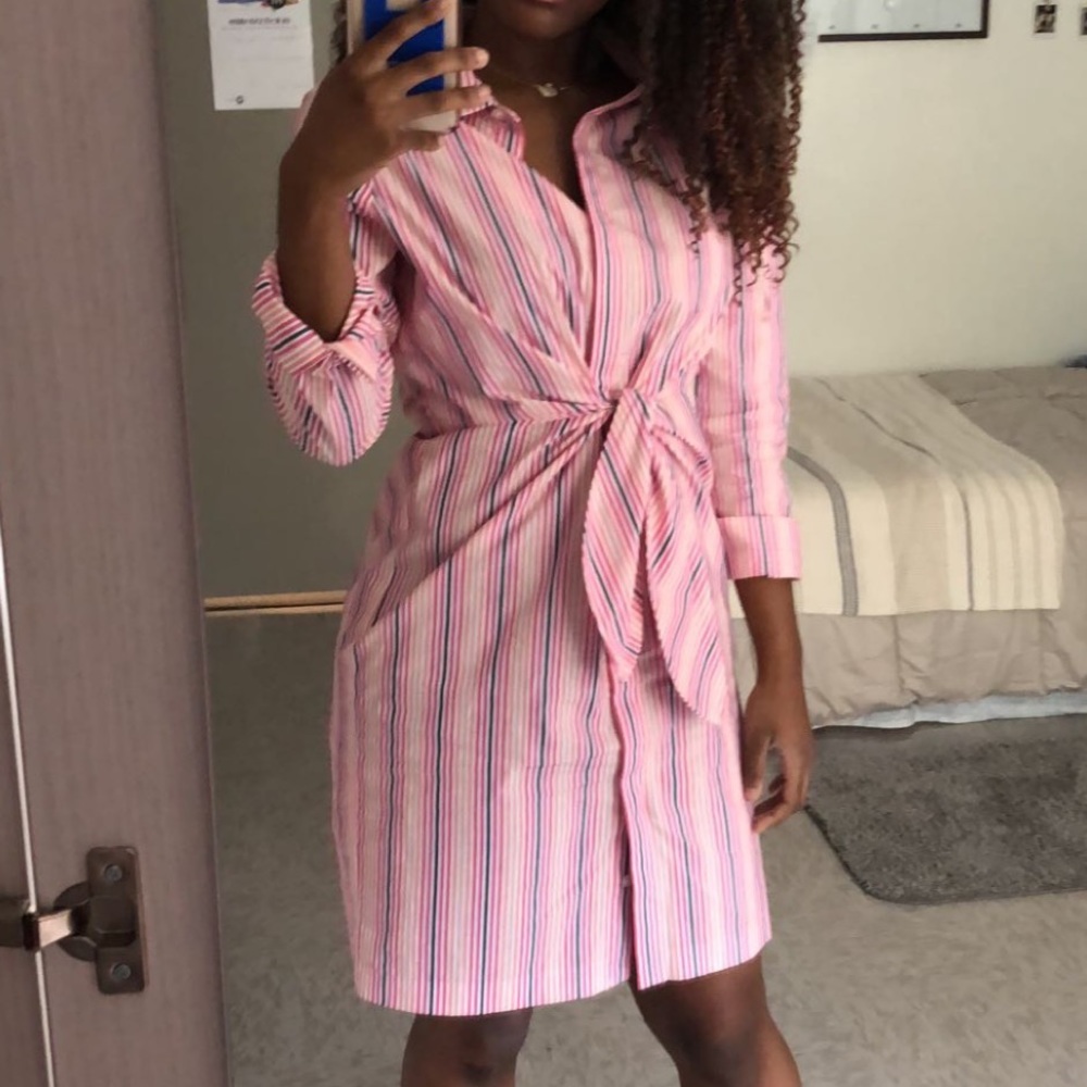 Calvin Klein Button Down Shirt Dress